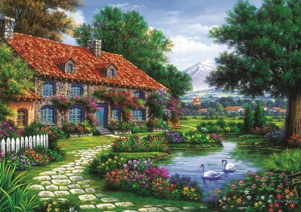 Art Puzzle The Garden Puzzel 1500 stukjes