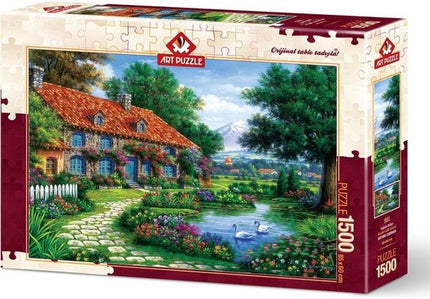 Art Puzzle The Garden Puzzel 1500 stukjes