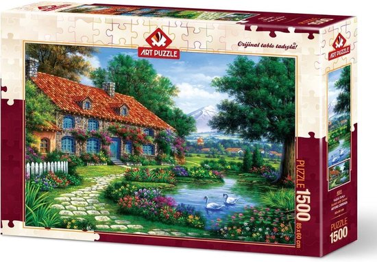 Art Puzzle The Garden Puzzel 1500 stukjes