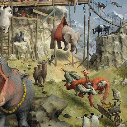 Art Revisited Marius van Dokkum Ark van Noach Puzzel 1000 Stukjes