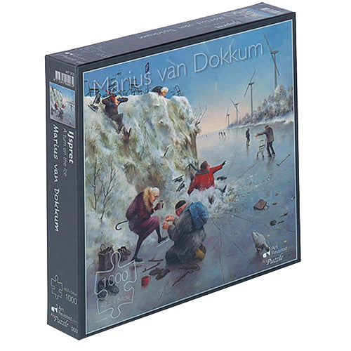 Art Revisited Marius van Dokkum IJspret Puzzel 1000 Stukjes