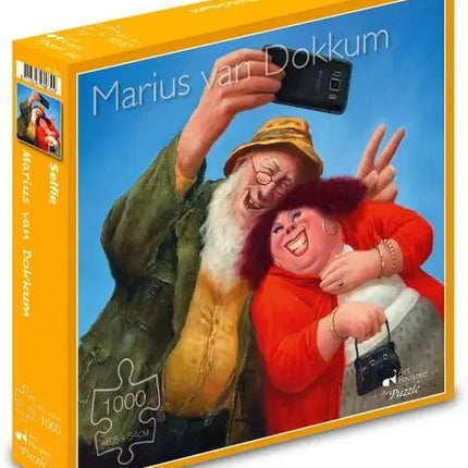 Art Revisited Marius van Dokkum Selfie Puzzel 1000 Stukjes