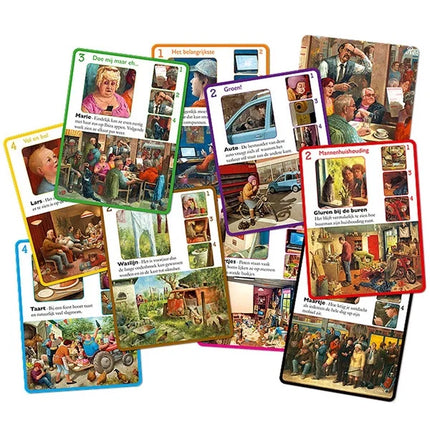 Art Revisited Marius van Dokkum XL kwartetspel Smile