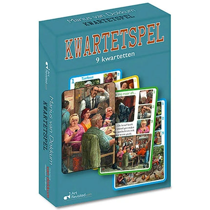 Art Revisited Marius van Dokkum XL kwartetspel Smile