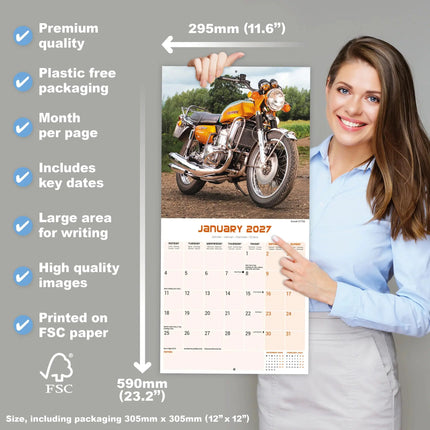 Avonside 70's Superbikes Kalender 2027