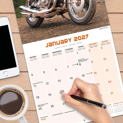 Avonside 70's Superbikes Kalender 2027