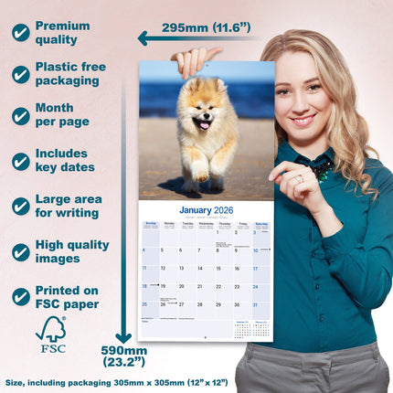 Avonside Akita Kalender 2026
