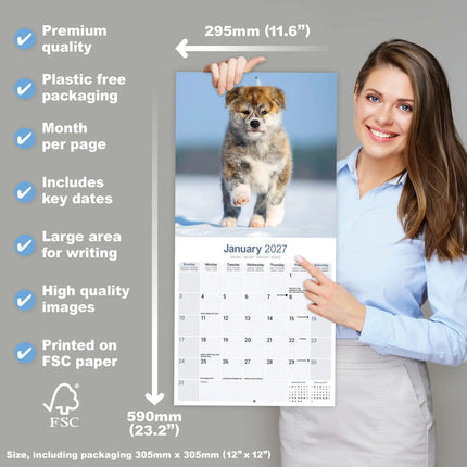 Avonside Akita Kalender 2027