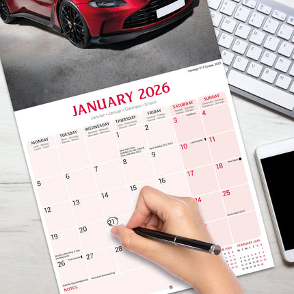 Avonside Aston Martin Kalender 2026