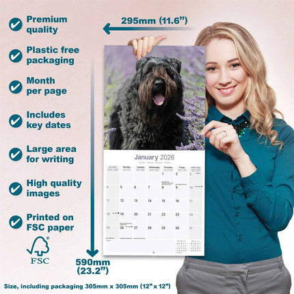 Avonside Bouvier Kalender 2026