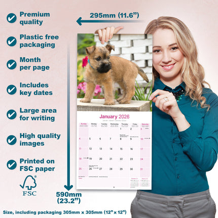 Avonside Cairn Terrier Kalender 2026