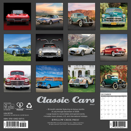 Avonside Classic Sports Cars Kalender 2027