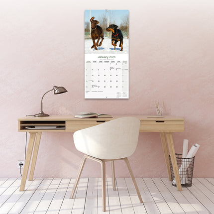 Avonside Dobermann Kalender 2027