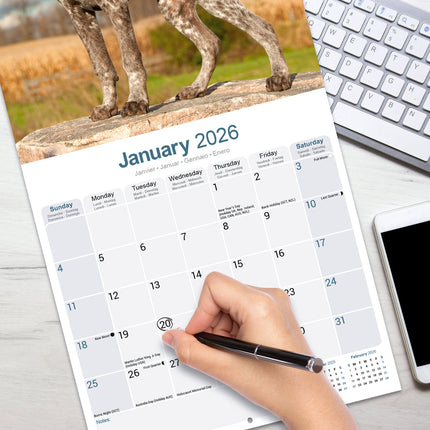 Avonside Duitse Staande Kalender 2026