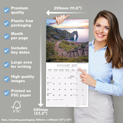 Avonside Engeland Kalender 2027
