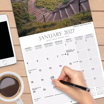 Avonside Engeland Kalender 2027