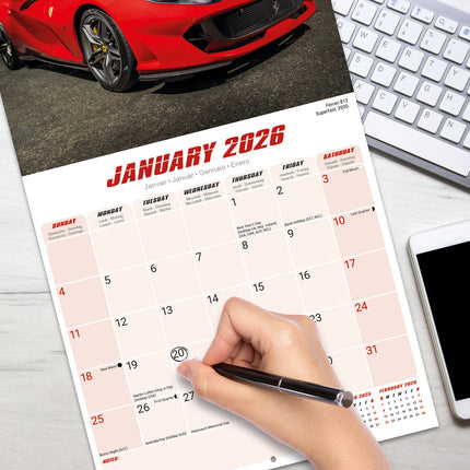 Avonside Ferrari Kalender 2026