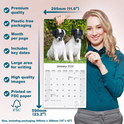 Avonside Fox Terrier Kalender 2026