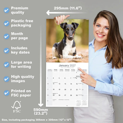 Avonside Fox Terrier Kalender 2027