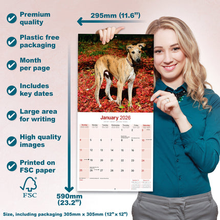 Avonside Greyhound Kalender 2026