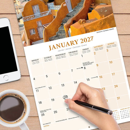 Avonside Griekenland Kalender 2027