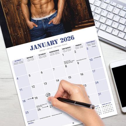Avonside Guys Kalender 2026
