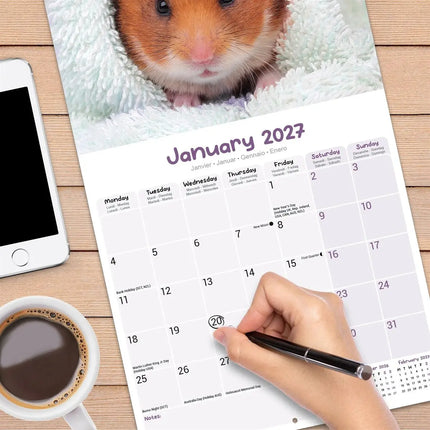 Avonside Hamster Kalender 2027