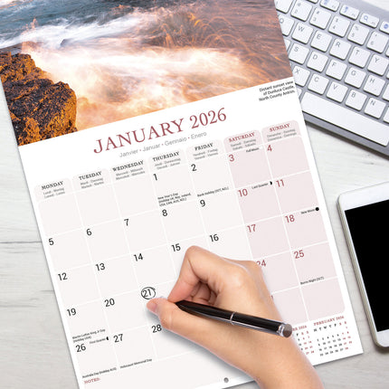 Avonside Ierland Kalender 2026
