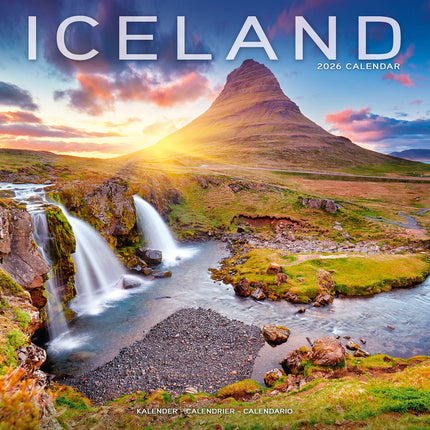 Avonside IJsland Kalender 2026