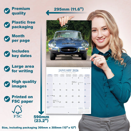 Avonside Jaguar Kalender 2026