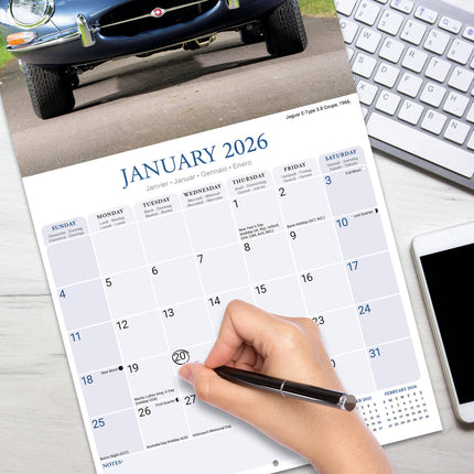 Avonside Jaguar Kalender 2026