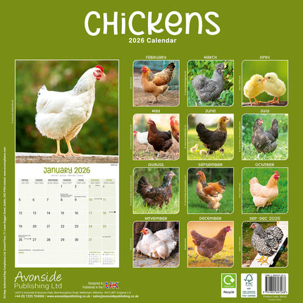 Avonside Kippen Kalender 2026