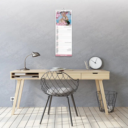 Avonside Konijnen Kalender 2027 Slimline
