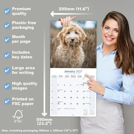 Avonside Labradoodle Kalender 2027