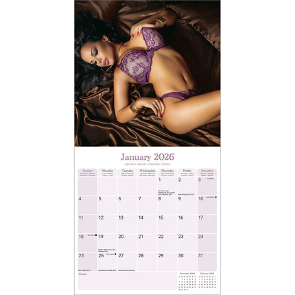 Avonside Lingerie Kalender 2026