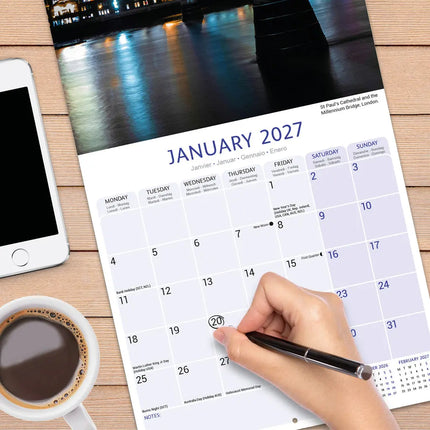 Avonside Londen Kalender 2027