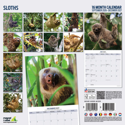 Avonside Luiaard Kalender 2026