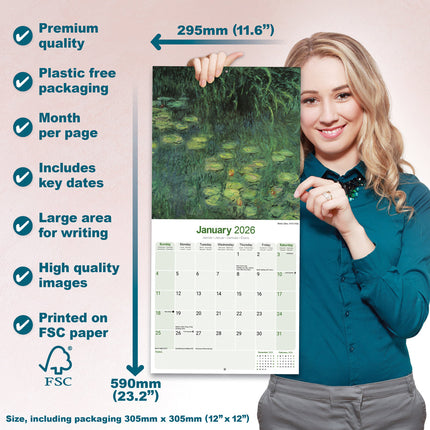 Avonside Monet Kalender 2026