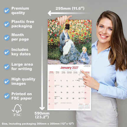 Avonside Monet Kalender 2027