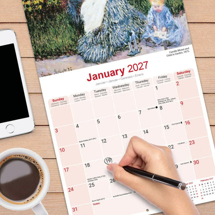 Avonside Monet Kalender 2027
