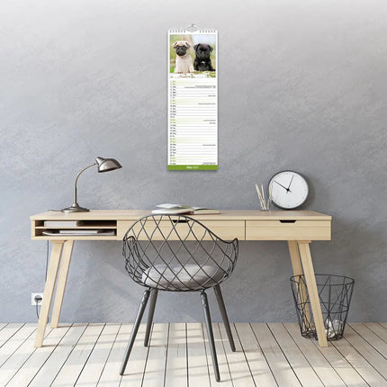 Avonside Mopshond Slimline Kalender 2027