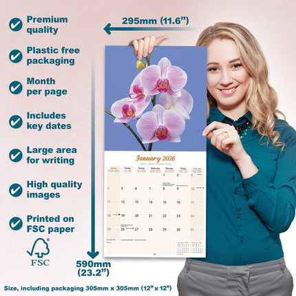 Avonside Orchidee Kalender 2026