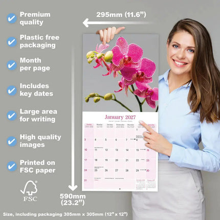 Avonside Orchidee Kalender 2027