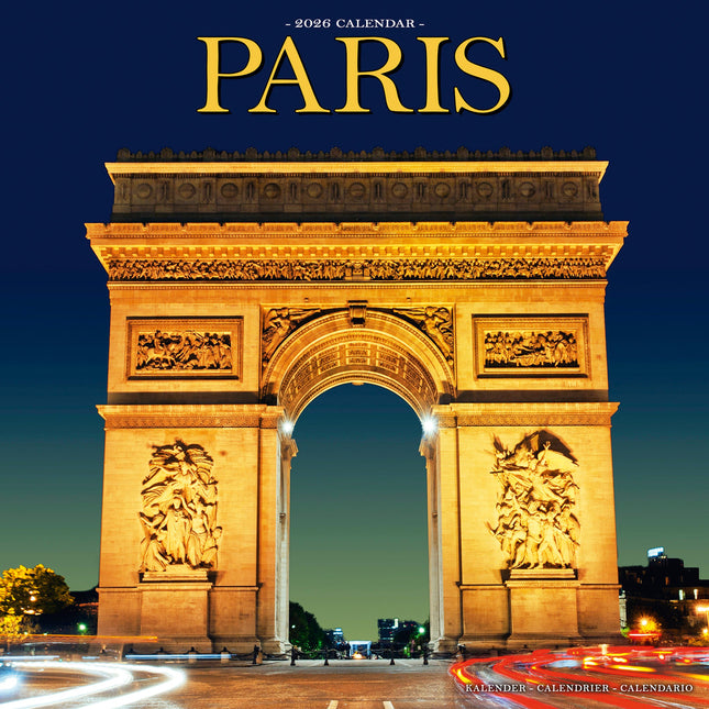 Avonside Parijs Kalender 2026