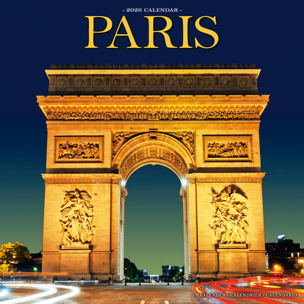 Avonside Parijs Kalender 2026