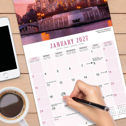 Avonside Parijs Kalender 2027
