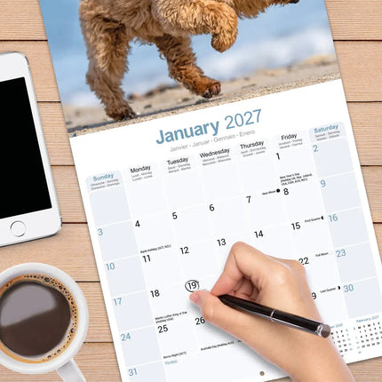 Avonside Poedel Kalender 2027