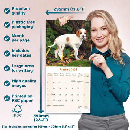Avonside Pointer Kalender 2026