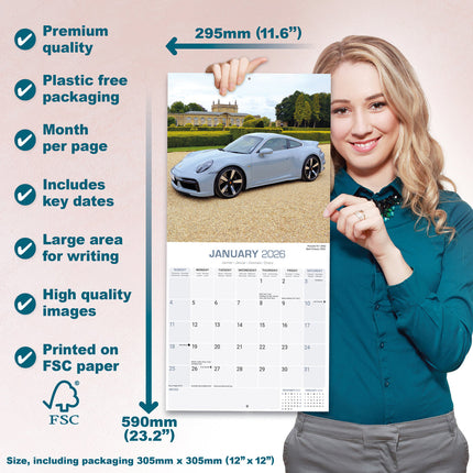 Avonside Porsche Kalender 2026