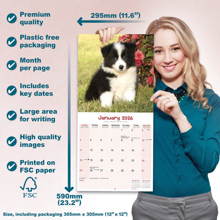 Avonside Puppies Kalender 2026